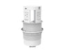 Quad-Sided, Pop Up Power Point w/ 2x USB, 1x HDMI, 1x RJ45 & Qi