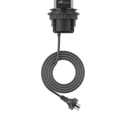 Brushed Stainless Steel, Black Face, Pop Up Power Outlet
