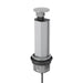 Glossy Silver Top, Pop Up Power Outlet