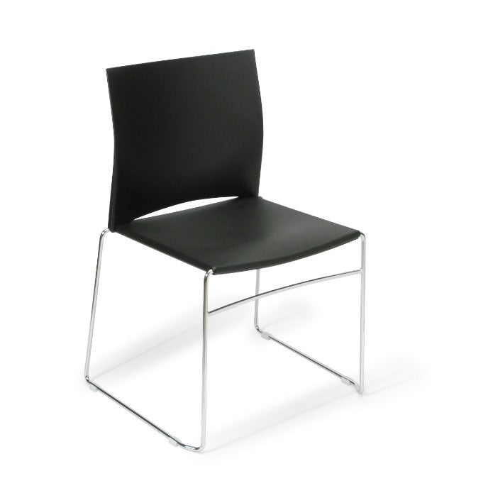 Eden Web Chair Black Chrome