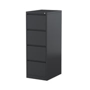 Steelco Mercury Filing Cabinet Four Drawer Graphite Ripple