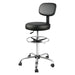 Levede Swivel Office Chair Ergonomic Stool Height Adjustable Footrest Backrest-2052531422392094720