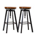 Levede 2x Bar Stools Industrial Kitchen-2052531749619109888