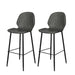Levede 2x Bar Stool Barstools Counter Grey-2052531354884771840