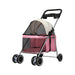 PaWz Pet Stroller Dog Cat Carrier Foldable Pink-2052531697425190912