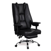 Levede Heavy Duty Office Chair Tall PU Leather High Back Computer Work Seat