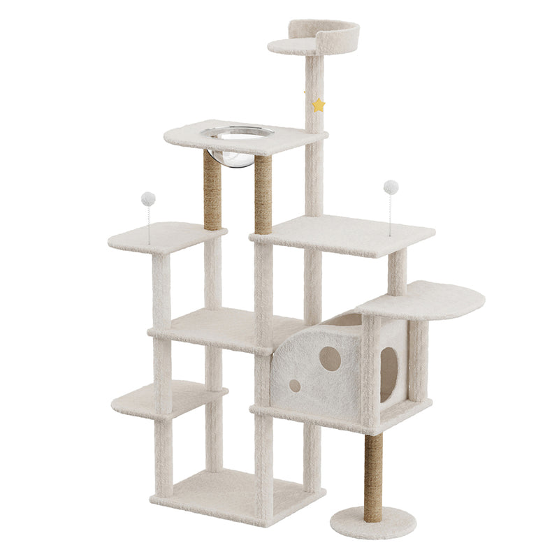 Pawz Cat Tree Tower Large Scratcher Condo House 172cm