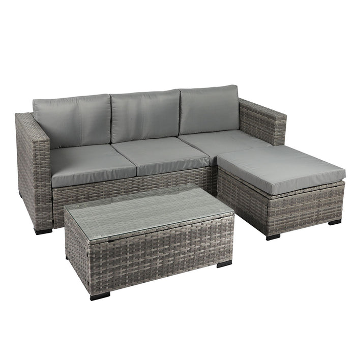 Levede 5pcs Outdoor Sofa Set Patio Furniture-2052531338178859008