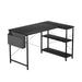 Levede L Shaped Computer Desk Corner Desk Black-2052531472069431296