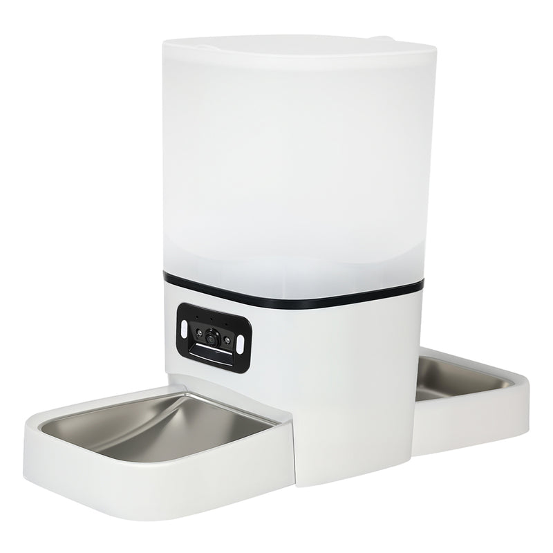 PaWz 6L Automatic Pet Feeder 2 Bowl Food Dispenser