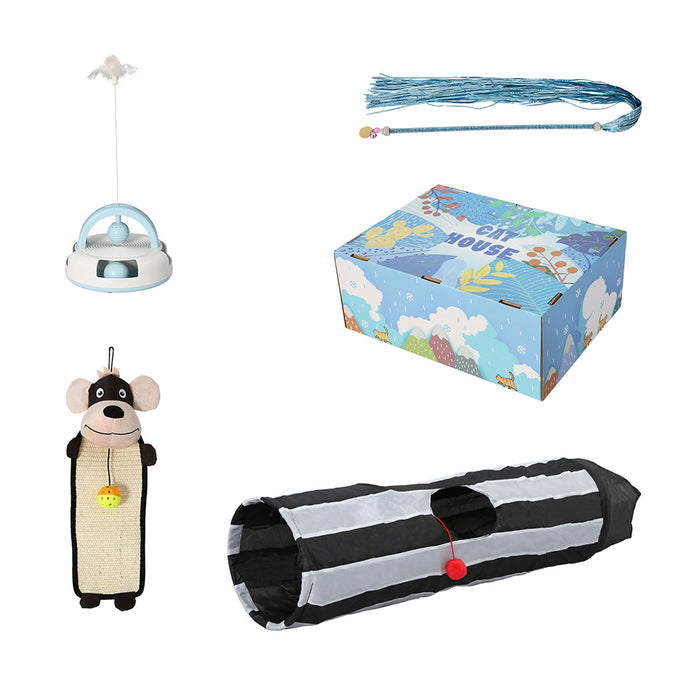 PaWz Interactive Pet Toy Set Cat Tunnel