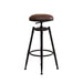 Levede 2x Industrial Bar Stools Kitchen-2052531749799464961