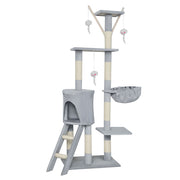 Pawz Cat Tree Scratching Post Scratcher 143cm Climbing