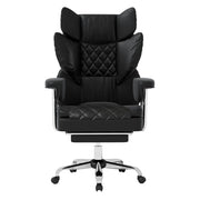Levede Gaming Office Chair High Back PU Leather Black