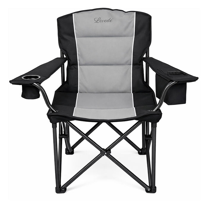 Levede Camping Chair Large Folding Outdoor Portable Fishing Picnic Travel Seat-2052531445355909121