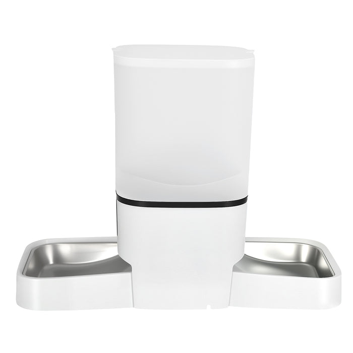 PaWz 6L Automatic Pet Feeder 2 Bowl Food Dispenser-2052531827217928193