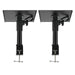 Levede 2x Desk Clamp Speaker Stands Set Adjustable Rotatable Monitor CD Player