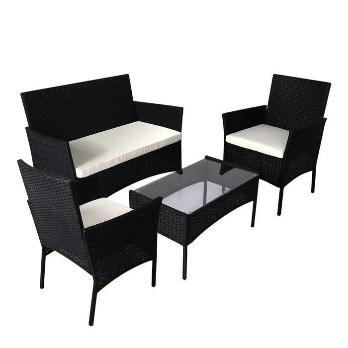 Levede 4PCS Outdoor Furniture Setting-2052531337625210881