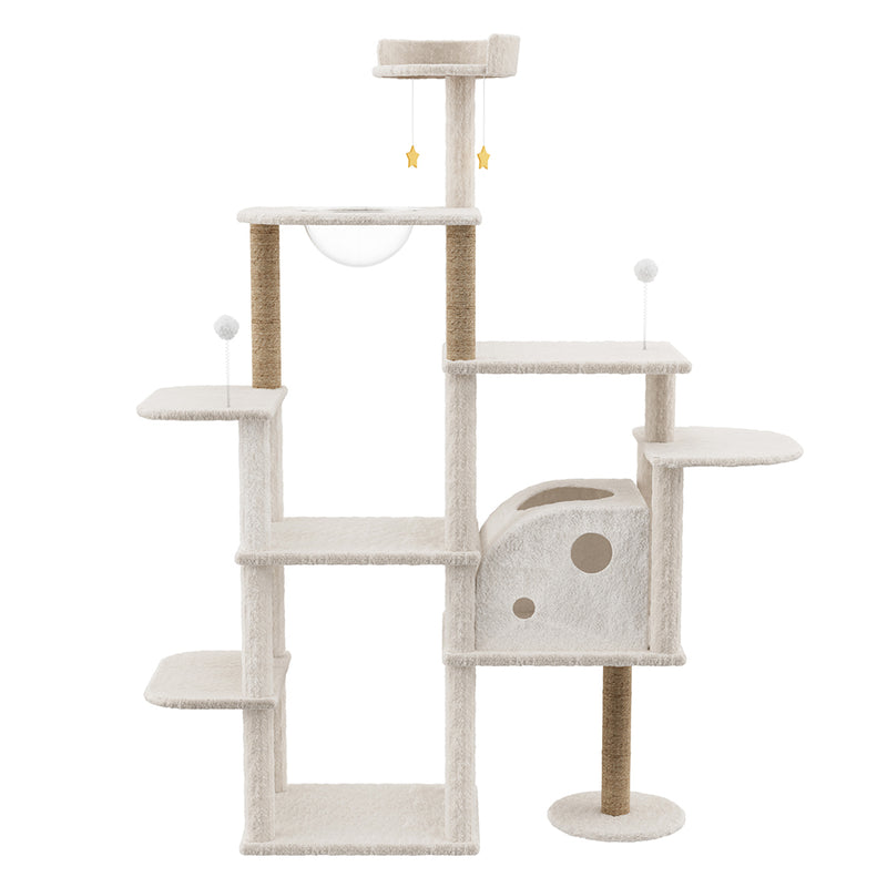 Pawz Cat Tree Tower Large Scratcher Condo House 172cm