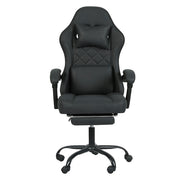 Levede Office Chair High Back Suede Fabric Gaming Chair