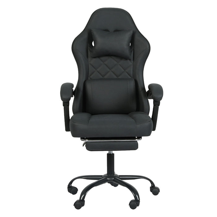 Levede Office Chair High Back Suede Fabric Gaming Chair-2052531824571322369
