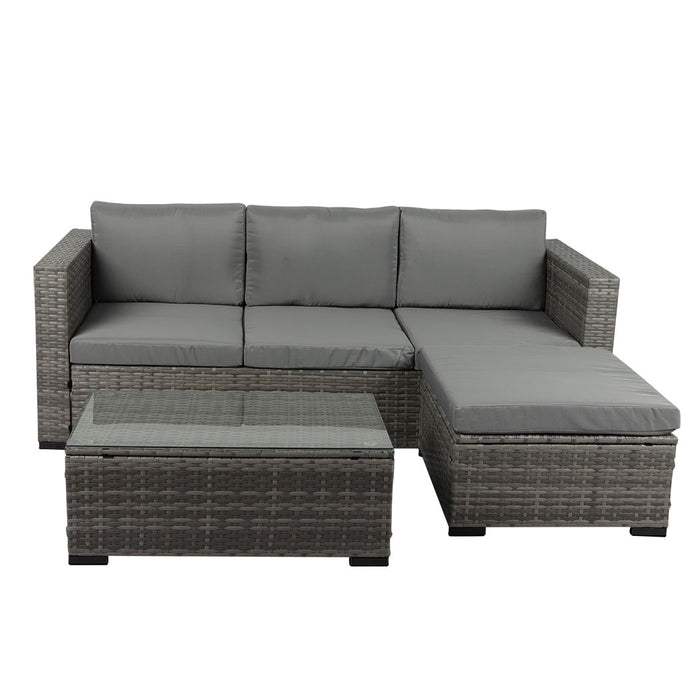 Levede 5pcs Outdoor Sofa Set Patio Furniture-2052531338178859009