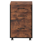 Levede 3-Drawer File Cabinet Mobile Filing Storage Cabinet Organiser Home Office
