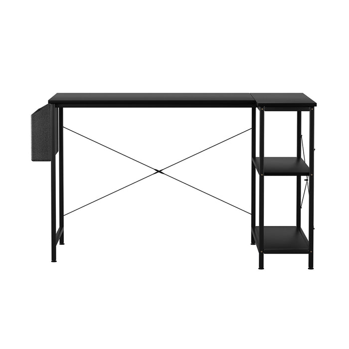 Levede L Shaped Computer Desk Corner Desk Black-2052531472069431297