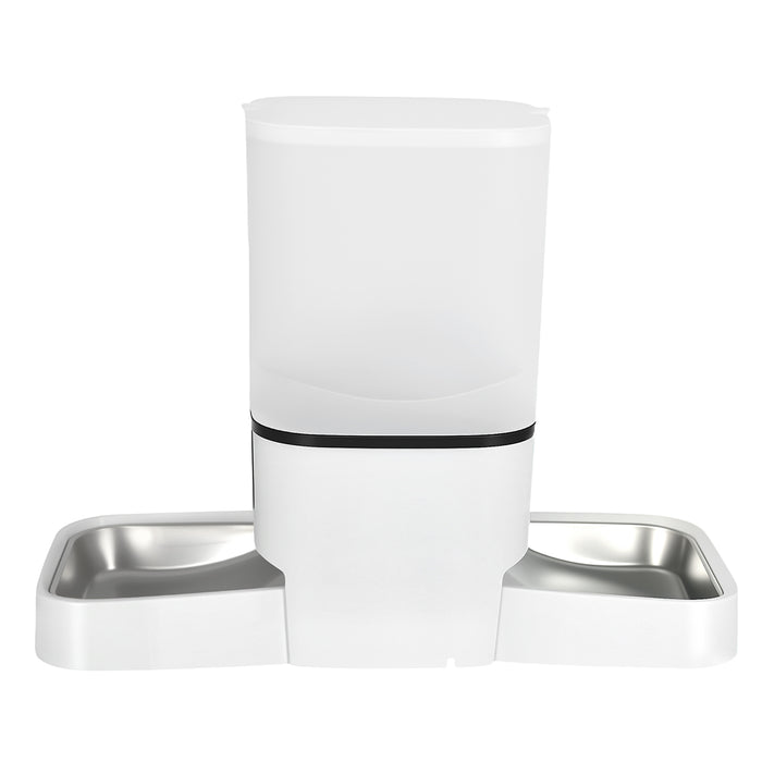 PaWz 6L Automatic Pet Feeder 2 Bowl Food Dispenser-2052531827020795905