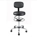 Levede Swivel Office Chair Ergonomic Stool Height Adjustable Footrest Backrest-2052531422392094721