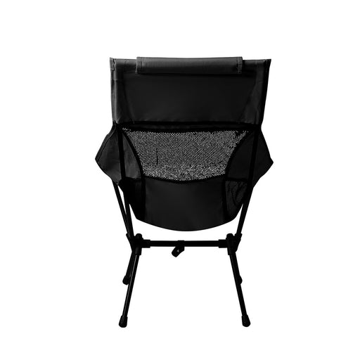 Levede Camping Chair Folding Outdoor Large Black-2052531626684059649