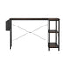 Levede L Shaped Computer Desk Corner Desk Brown-2052531472241397761