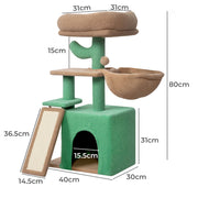 Pawz Cat Tree Tower Scratching Post Scratcher Play Bed