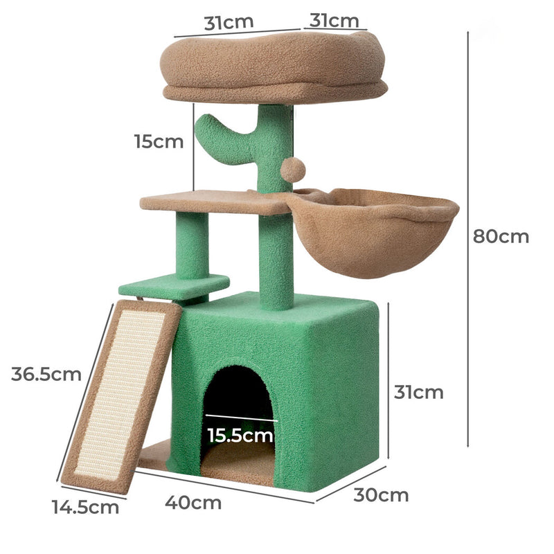 Pawz Cat Tree Tower Scratching Post Scratcher Play Bed