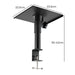 Levede 2x Desk Clamp Speaker Stands Set Adjustable Rotatable Monitor CD Player