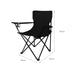 Levede Camping Chairs Folding Arm Foldable Black-2052531623118901250