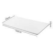 Levede Desktop For Motorised Adjustable Black 140X70CM White