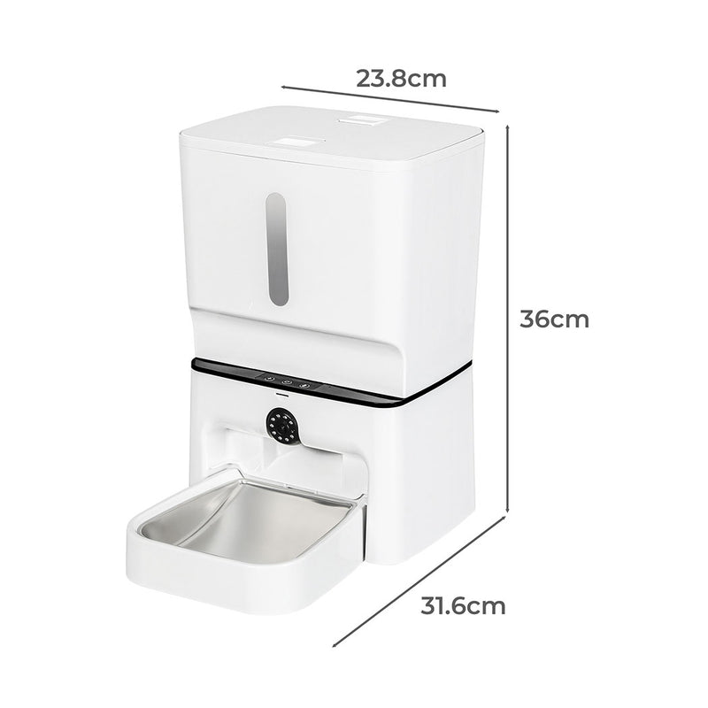 Pawz 2-in-1 Automatic Pet Feeder Wifi Camera Laser Toy