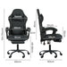 Levede Office Chair High Back Suede Fabric Gaming Chair-2052531824571322370