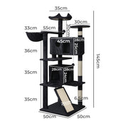 Pawz Cat Tree Scratching Post Scratcher 145cm Climbing