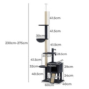 Pawz Cat Tree Scratching Post Scratcher Hammock Condo