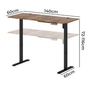 Levede Electric Standing Desk Height Adjustable 140cm
