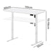 Levede Electric Standing Desk Height Adjustable 110cm-2052531817893990402