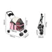 PaWz Pet Stroller Dog Cat Carrier Foldable Pink-2052531697425190914