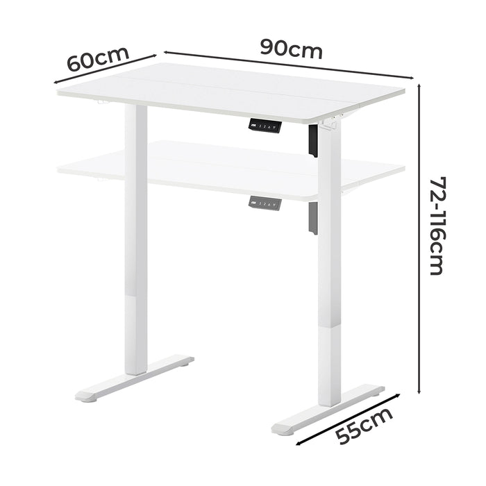 Levede Electric Standing Desk Height Adjustable 90cm-2052531818426667010
