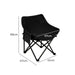 Levede Folding Camping Moon Chair Lightweight Black-2052531628261117954
