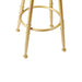 Levede 1x Bar Stools Velvet Kitchen Green-2052531295598284803