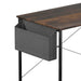 Levede L Shaped Computer Desk Corner Desk Brown-2052531472241397763