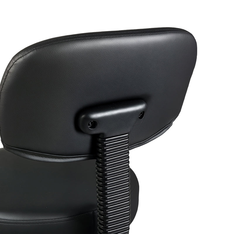 Levede Swivel Office Chair Ergonomic Stool Height Adjustable Footrest Backrest