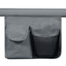 Levede Foldable Lounge Chairs with Canopy Grey-2052531490998325251